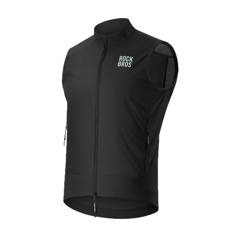 Rockbros Windproof Vest Spring/Autumn Size XXL - Black czarny \ xxl vests