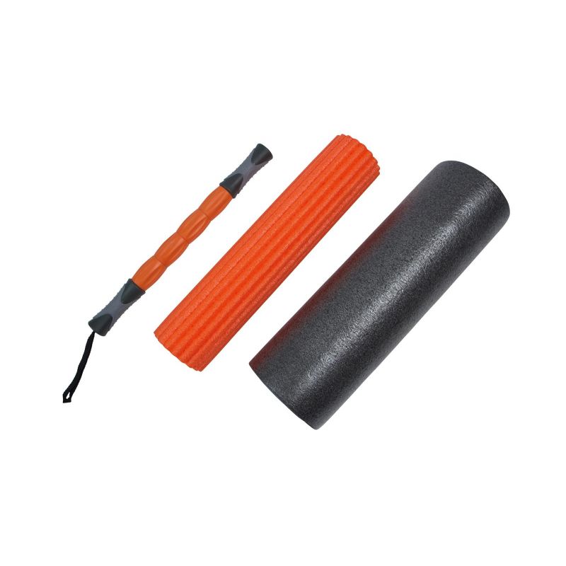 Body Sculpture 3-in-1 yoga and massage roller BB szürke edzőfelszerelés BB0231