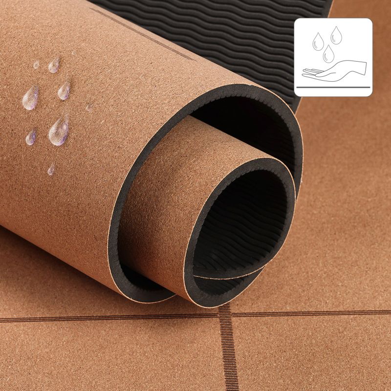 HMS Ym11 Tpe Yoga Mat Cork jóga matrac 17-44-230