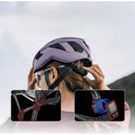 Rockbros bicycle helmet 10110039003 violet M (54-58)