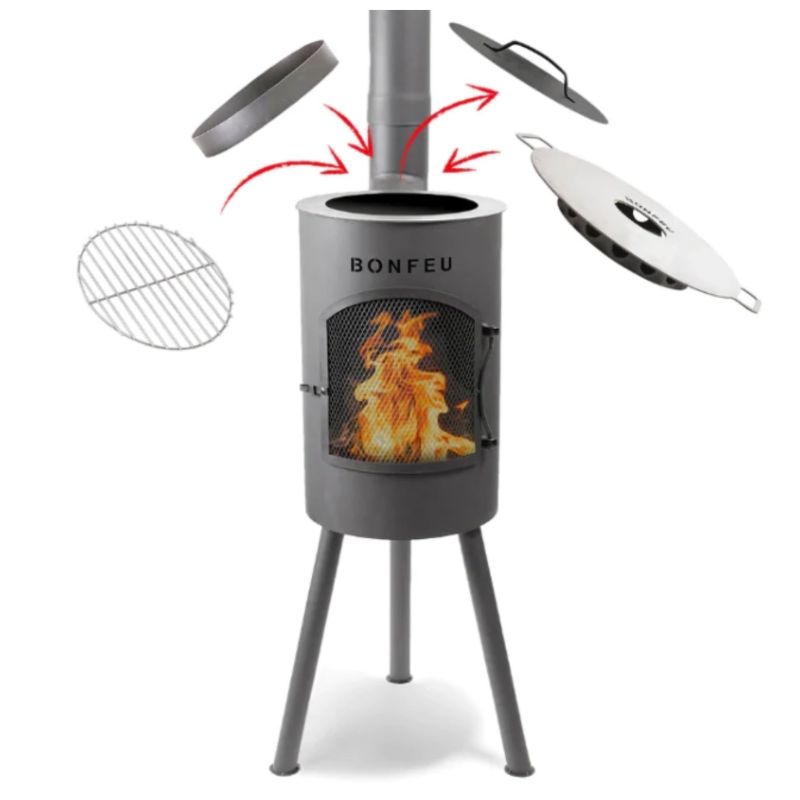 Inny Bongiano SP rusty garden fireplace 3001R Egyéb