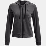 Under Armour Armor Rival Terry FZ Hoodie W 1369853 010 Pulóver