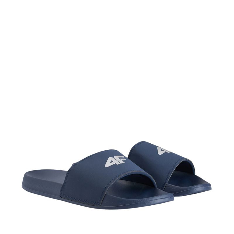 4F Men's flip-flops M038 dark navy 30S kék túracipő 4FWSS26FSLIM03830S