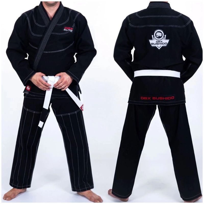 DBX Bushido Kimono / GI for BJJ training - Black DBX ELITE A0 + A0 BELT a4 kimonos, training belts, sachets, belts, bags, training equipment
