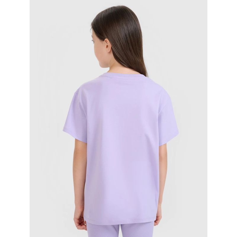 Girls' printed t-shirt 4F4FJRSS25TTSHF2645-52S póló