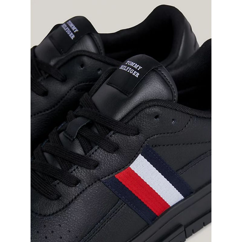 Tommy Hilfiger Supercup Leather Stripes M shoes FM0FM048240GQ Cipő