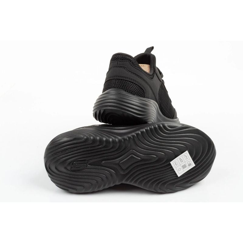 Skechers Bounder Pro Slip-Ins Kids' Sports fekete utcai cipő 404208L/BBK