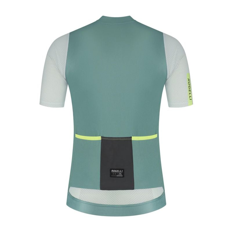 Rogelli FAST t-shirt -lime türkiz póló