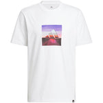 Men's adidas Summer Heat Graphic T-shirt JZ7545 fehér póló