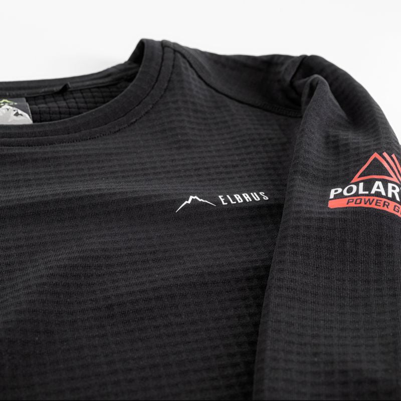 Elbrus Nadim Polartec Sweatshirt W fekete pulóver