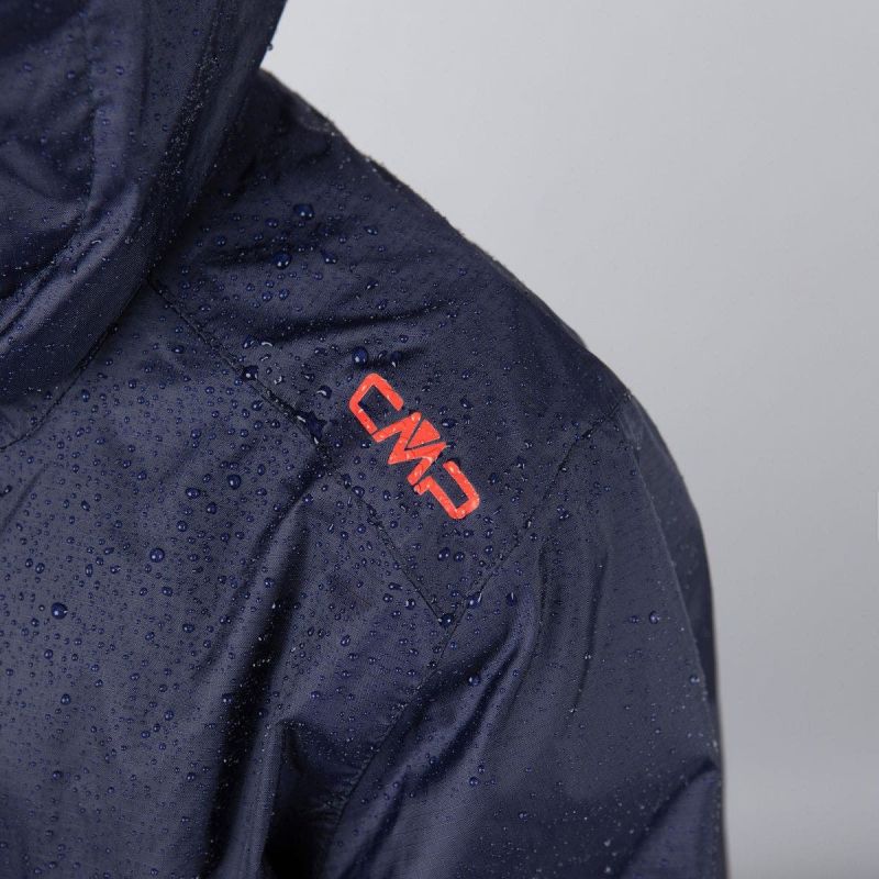 CMP Kid G Rain Fix Hood Jr sötétkék dzseki