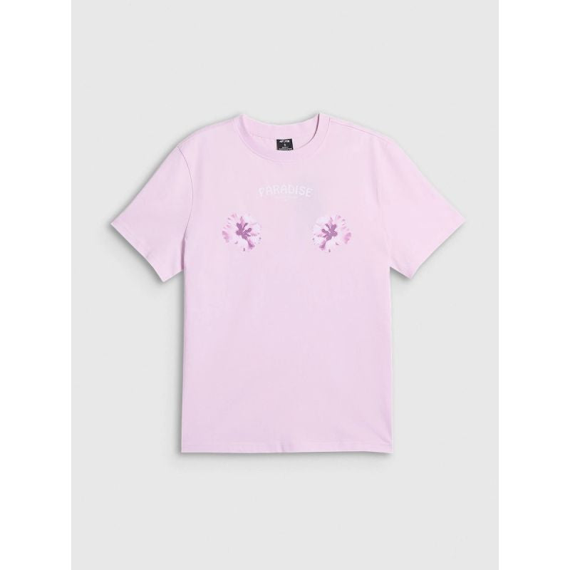4F Women's loose T-shirt with print póló
