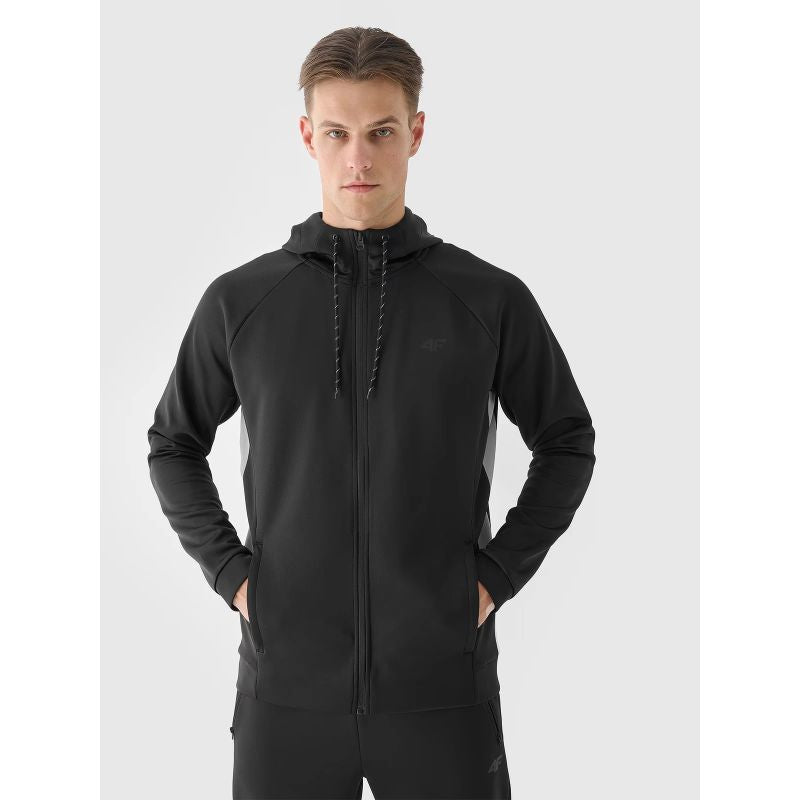 Men's training sweatshirt with a hood 4F 4FWAW24TFSWM405-20S 3xl kapucnis pulóver