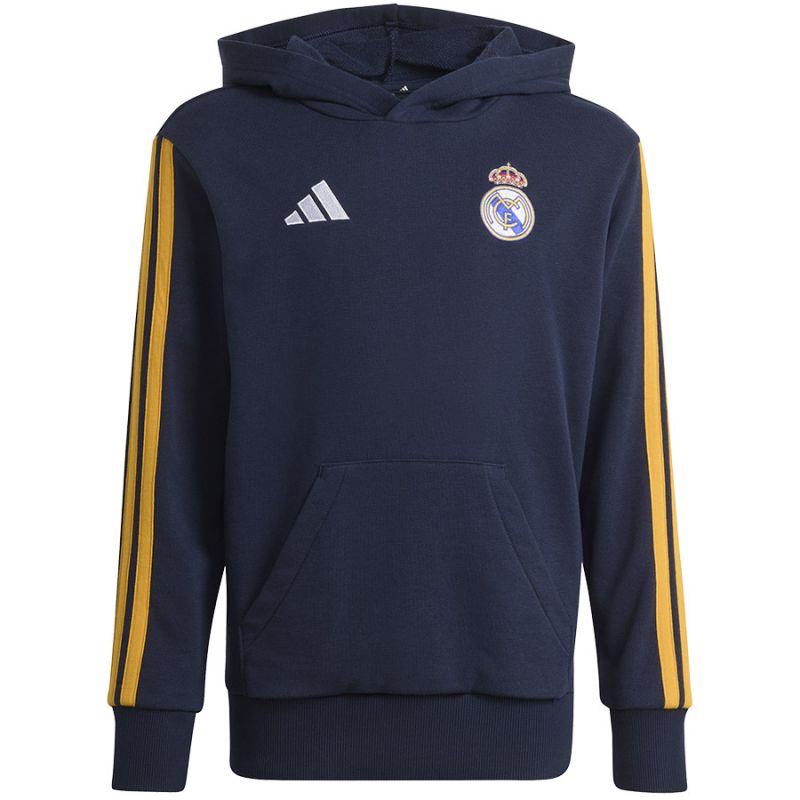 Adidas Real Madrid Hoody Junior kapucnis pulóver