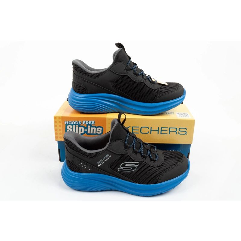 Skechers Bounder Pro Slip-Ins Youth Sports utcai cipő 404208L/BKBL