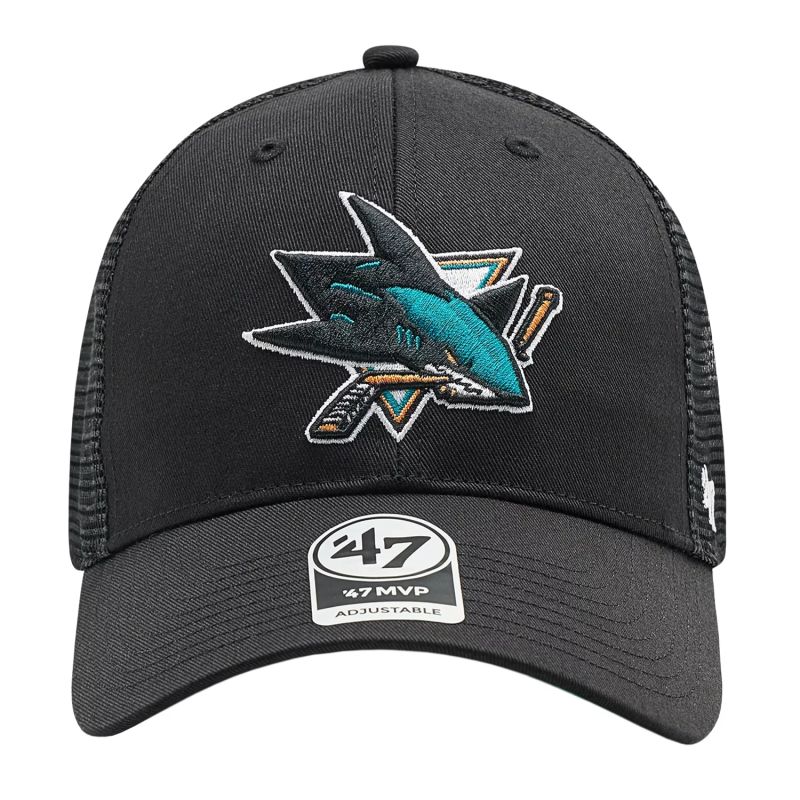 47 Brand NHL San Jose Sharks Branson Cap Black