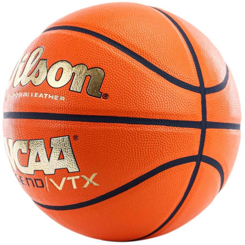 Wilson NCAA Legend VTX BSKT Orange/Gold Size 7 Basketball narancssárga kosárlabda