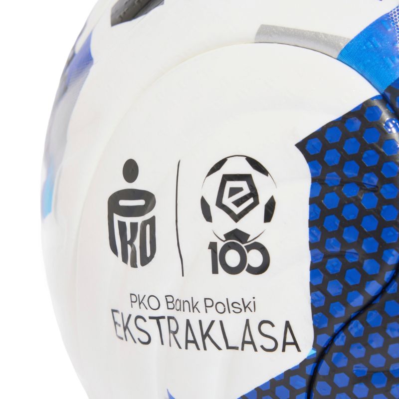 Adidas Ekstraklasa 26/27 Pro white and kék labda KE5151