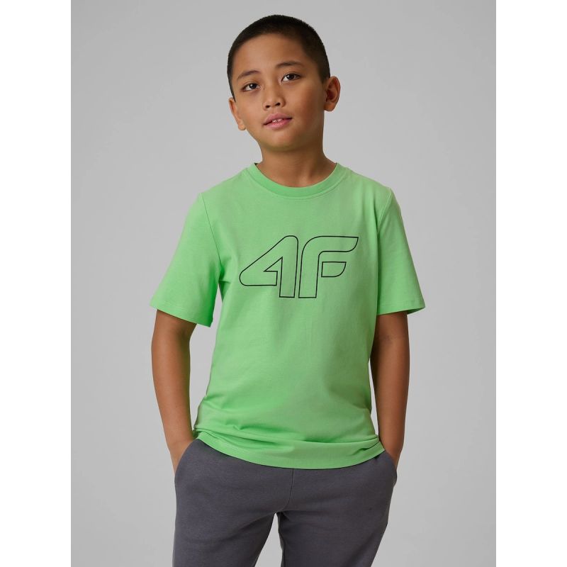 4F Boy's regular printed T-shirt shirts