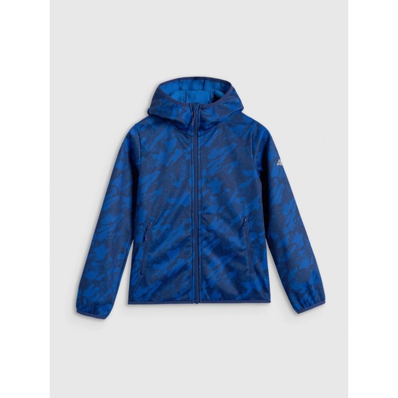 Softshell jacket, windproof membrane 5000, boys 4F 4FJRAW25TSOFM508-90A kabát