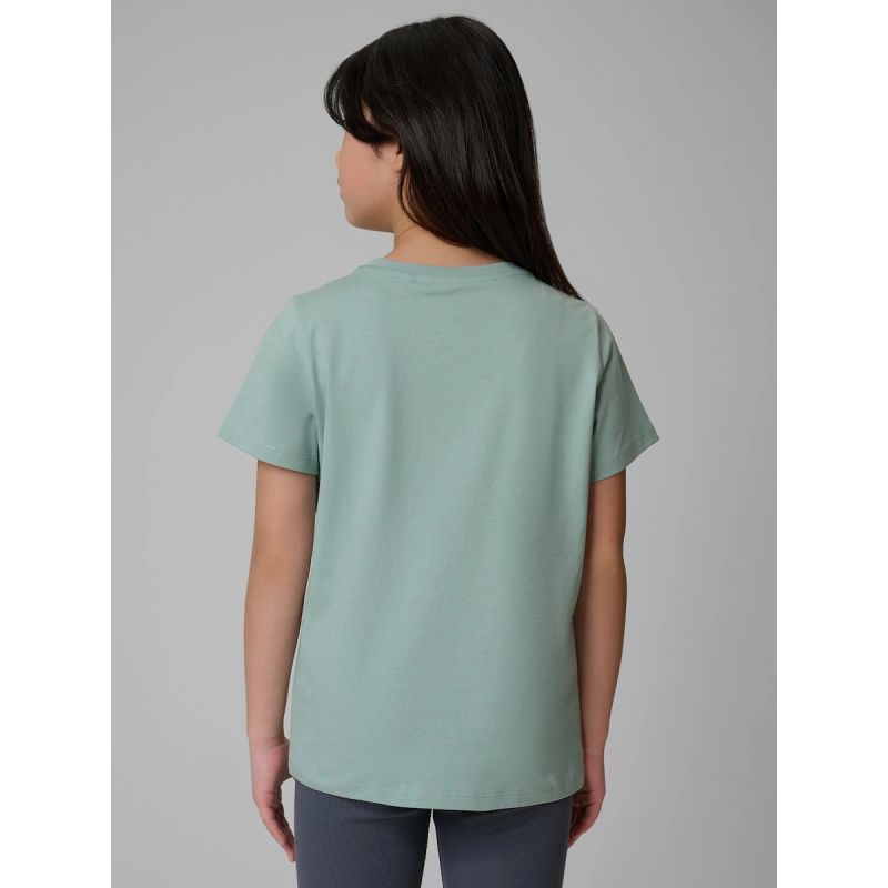 4F Regular plain girls' T-shirt shirts