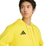 Men's adidas Entrada 26 Full Zip Hoody Yellow KF8964 sárga kapucnis pulóver