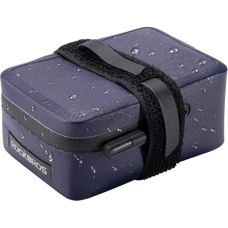 Rockbros bicycle saddle bag 0.4L blue