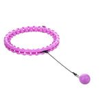 HMS Hula Hop Set Hhw12 Violet With Nuts And Weight + Belt Br163 Black Plus Size fekete póló 17-44-620