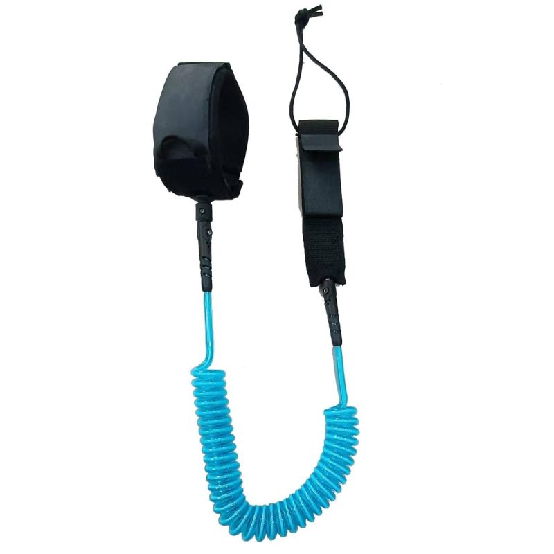 Enero Sup Board Safety Rope 10 Feet Blue