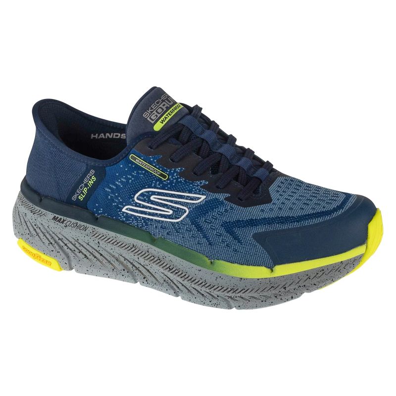 Skechers Slip-Ins: Max Cushioning Premier 2.0 – Stanch, navy blue, sötétkék cipő 220527-NVYL