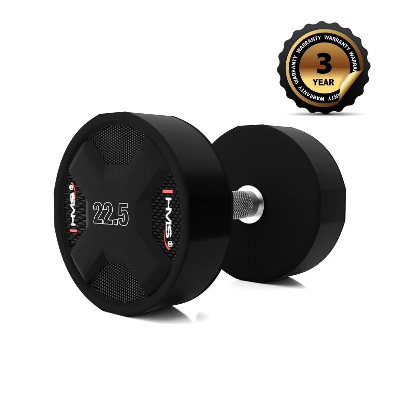 HMS HPC 22.5 KG POLYURETHANE Dumbbell CPU súlyzó 17-66-198