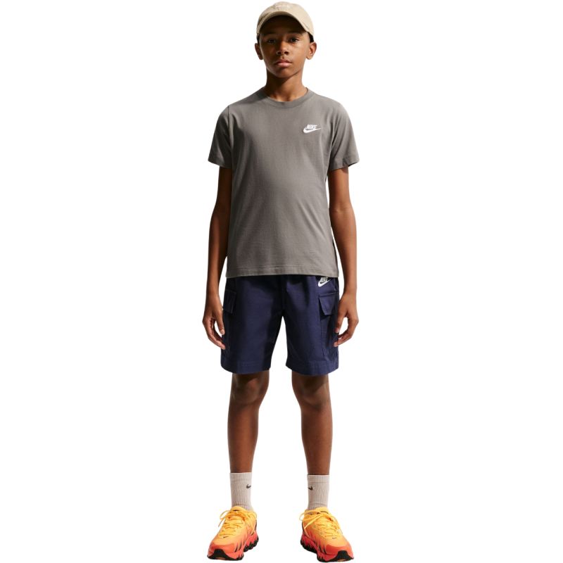 Nike Sportswear Kids T-Shirt Gray szürke póló FZ5177289