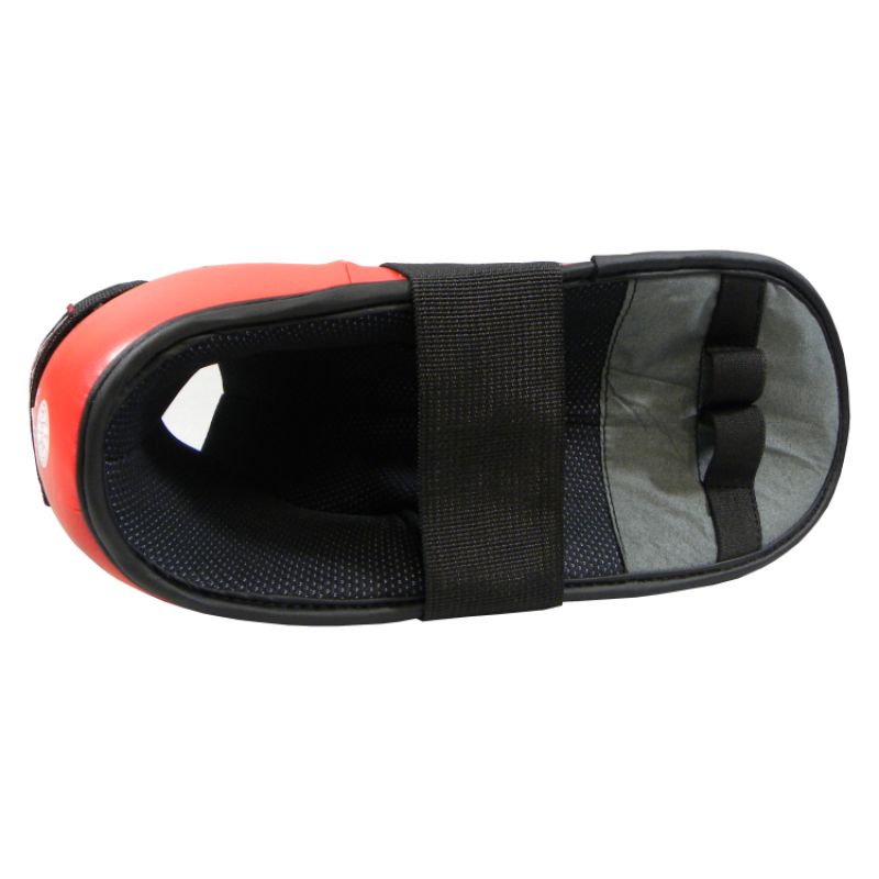 MASTERS FIGHT EQUIPMENT OSPU-1W KIDS Foot Protectors (WAKO APPROVED) (PRICE CHANGE) fekete védőfelszerelés 030611-2XS
