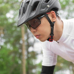 Rockbros 10135 Photochromic UV400 Cycling Glasses - Black and Red piros glasses, training equipment