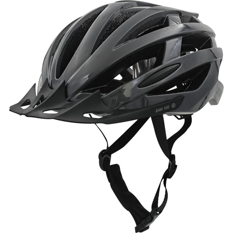 Enero Evo Adjustable Cycling Helmet 100 Rm (55-58cm) fekete helmets