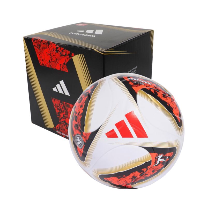 Adidas Football Bundesliga 26/27 Torfabrik League Box white-orange- arany focilabda
