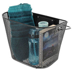 Front Bicycle Basket Click-Mounted Black