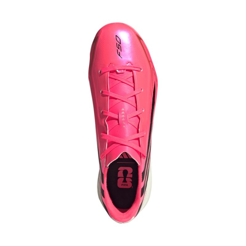 Adidas F50 Hyperfast League FG kids' soccer pink rózsaszín cipő