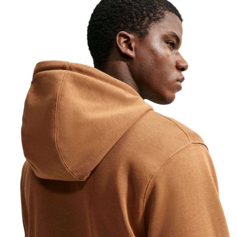 Nike Club FT PO Hoodie Men's Light barna pulóver FN3866270