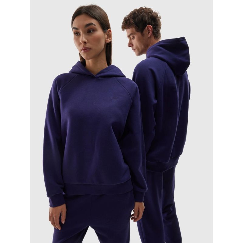 Unisex open-front hooded sweatshirt 4F 4FWAW24TSWSU1314-30S kapucnis pulóver