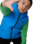 Boy's vest 4F M313 4FJWSS26TVJAM313 33S kék vests