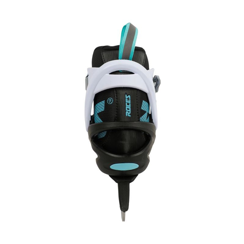 Roces ICY 5 women's ice skates black, white, and 450737 kék utcai cipő