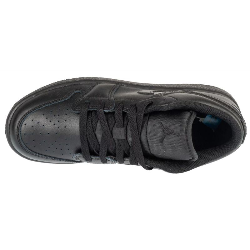 Jordan Air 1 Low GS Jr fekete cipő