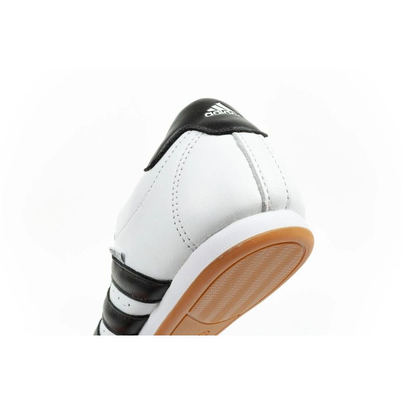 Adidas women's Taekwondo sports shoes white leather slip-on fehér zokni