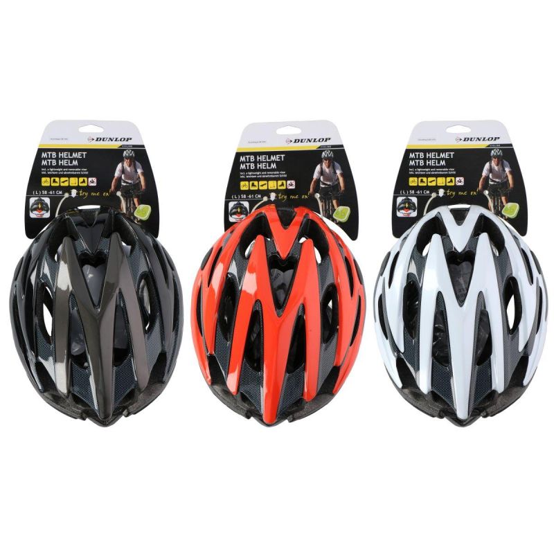 Dunlop Mtb Adjustable Cycling Helmet S. M (55-58cm) szürke sisak GSP-1052120/272992