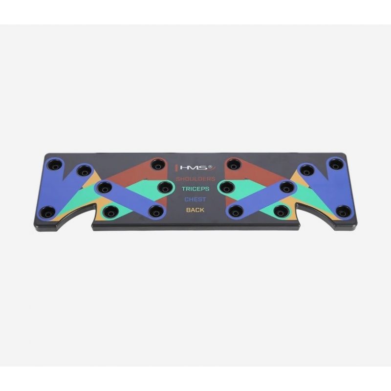 HMS PU10 multifunctional push-up board piros edzéssegítő 17-45-040