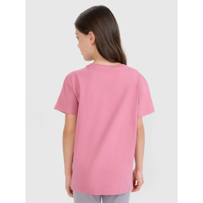 4f Regular plain girls' T-shirt 4FJWSS25TTSHF2177-56S Egyéb