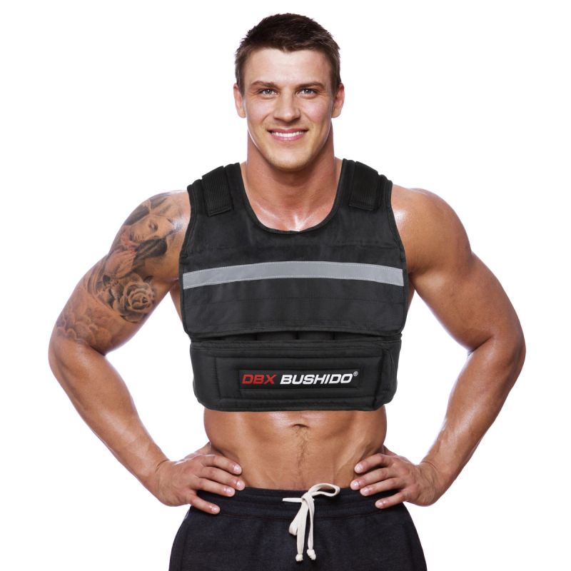 DBX Bushido Weighted Training Vest 12 Inserts (Empty) vests