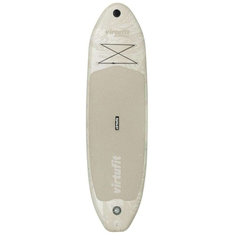 Virtufit Sup Board Cruiser 305 - Sand Beige - With Kayak Seat, Accessories And Stretcher Bag General