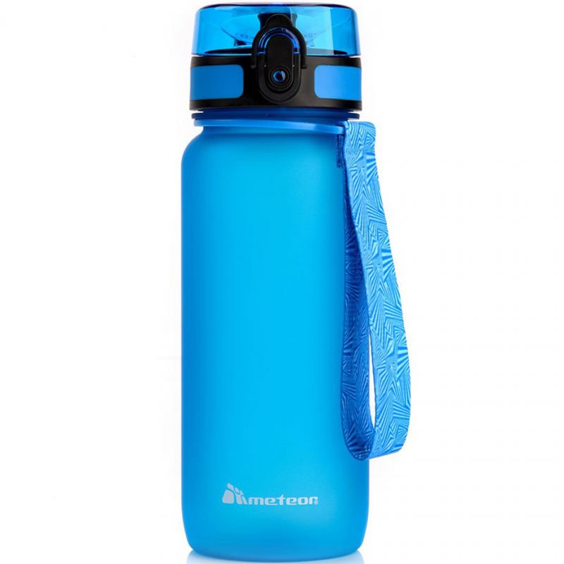 Meteor Bottle 650 ml kék water bottles, training equipment